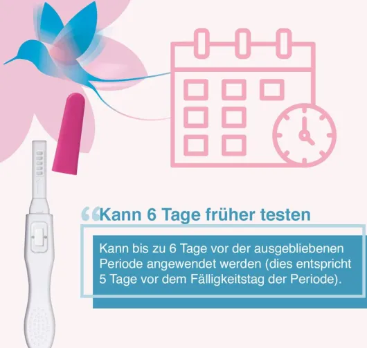 EarliBird Ultrafrüh Schwangerschaftstest 1 Stück