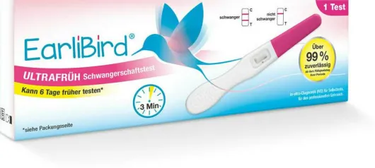 EarliBird Ultrafrüh Schwangerschaftstest 1 Stück