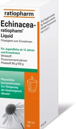 Echinacea Ratiopharm Liquid 100 ml