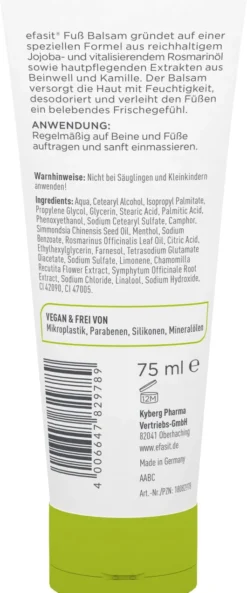 Efasit Fuß Balsam 75 ml