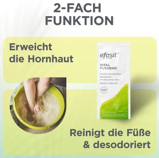 Efasit Vital Fußbad Sachet 15 G