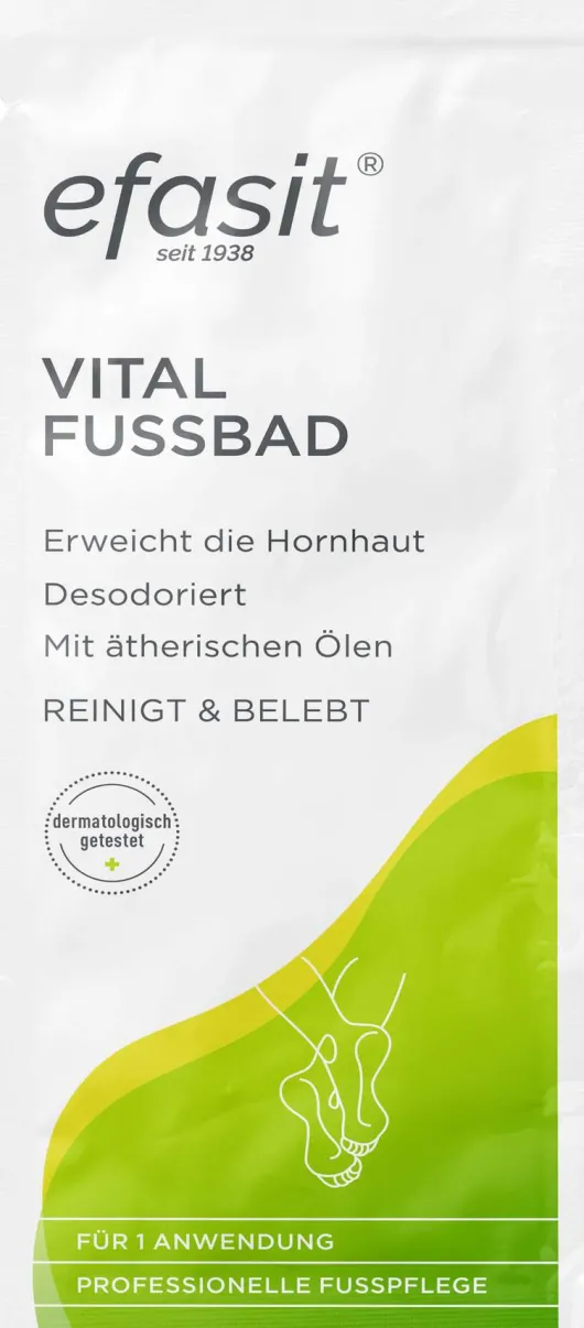 Efasit Vital Fußbad Sachet 15 G