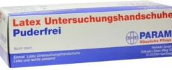 Einweg Handschuhe Latex Puderfrei Größe M 100 Stück