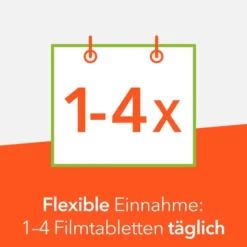 Eisentabletten Ratiopharm 100 mg 50 Filmtabletten