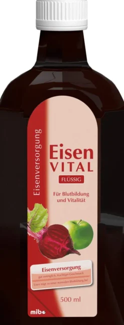 Eisen Vital Flüssig 500 ml Liqiudum