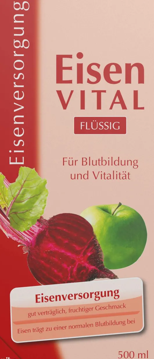 Eisen Vital Flüssig 500 ml Liqiudum