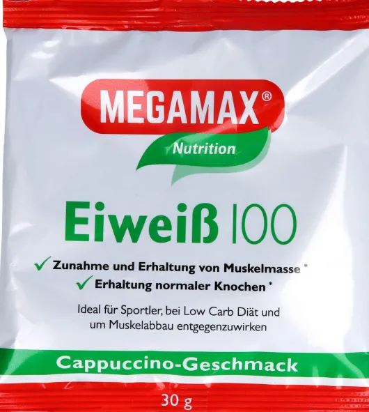 Eiweiß 100 Cappuccino Megamax 30 G Pulver