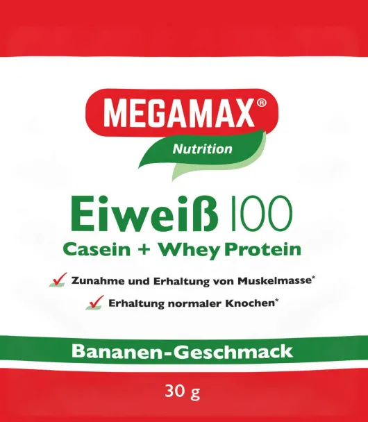Eiweiß Megamax 100 Banane 30 G Pulver