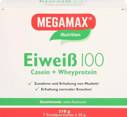 Eiweiss 100 Banane Megamax 7 X 30 G Pulver