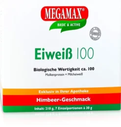 Eiweiss 100 Himbeer Megamax 7 X 30 G Pulver