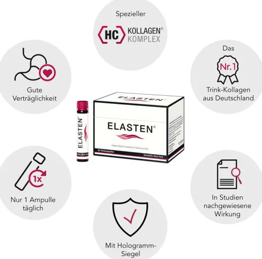 Elasten Trinkampullen 7 Stück