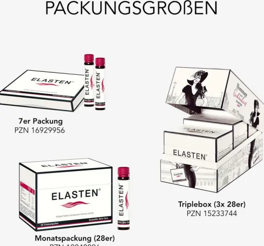 Elasten Trinkampullen 7 Stück