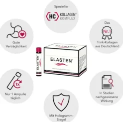 Elasten Trinkampullen 3 x 28 Stück Geschenkbox