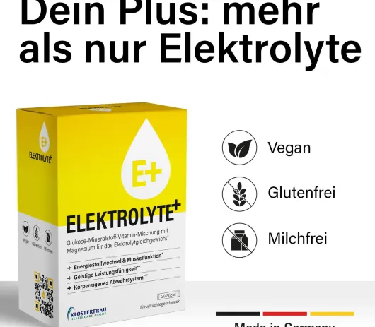 Elektrolyte+ Granulat 20 Sticks