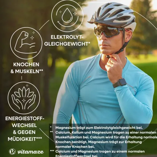 Elektrolyte Komplex Tabletten Mit Magnesium 180 Stück