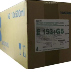 Elektrolyt Infusions-Lösung 153 Mit Glucose 5 10 X 500 Ml...