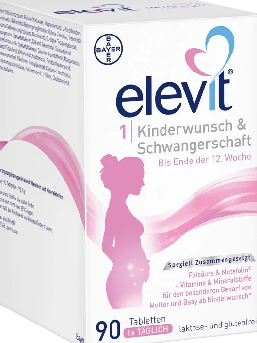 Elevit 1 Kinderwunsch & Schwangerschaft 90 Tabletten