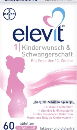 Elevit 1 Kinderwunsch & Schwangerschaft 60 Tabletten