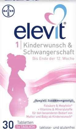 Elevit 1 Kinderwunsch & Schwangerschaft 30 Tabletten