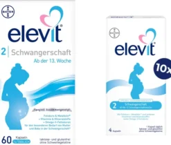 Elevit 2 Schwangerschaft 60 Kapseln + gratis 40 Kapseln