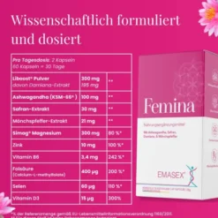 Emasex Femina 60 Kapseln