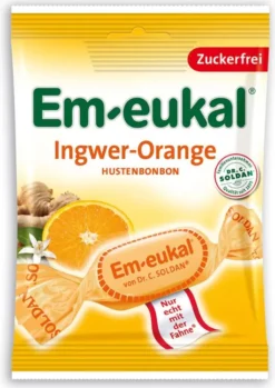 Em Eukal Bonbons Ingwer Orange Zuckerfrei 75 G Bonbons