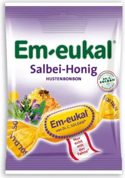 Em Eukal Bonbons Salbei Honig Mit Zucker 75 G