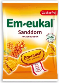 Em Eukal Bonbons Sanddorn Zuckerfrei 75 G Bonbons