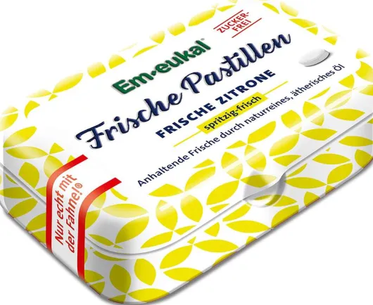 Em Eukal Frische Pastillen Zitrone Zuckerfrei 20 G