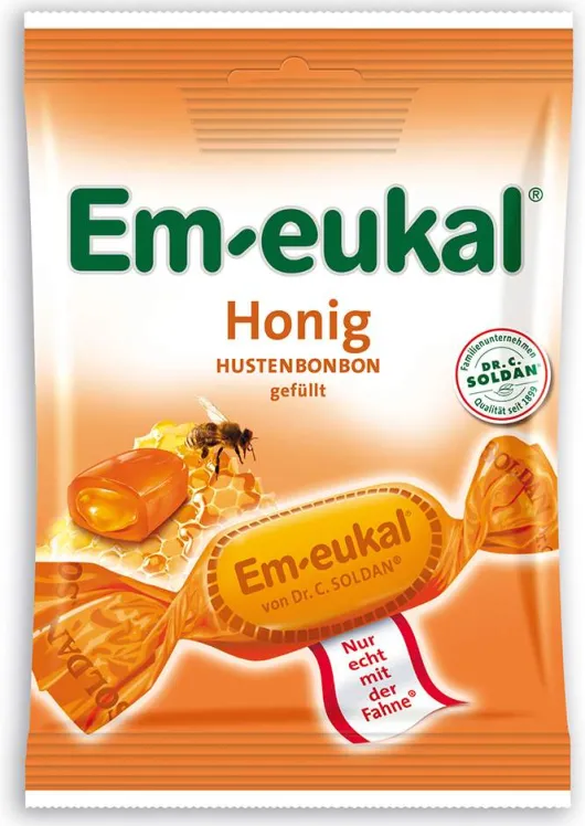 Em Eukal 75 G Bonbons Honig Gefüllt Zuckerhaltig