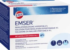 Emser Inhalationslösung Hyperton 4 % 20 X 5 ml Inhalationsampullen