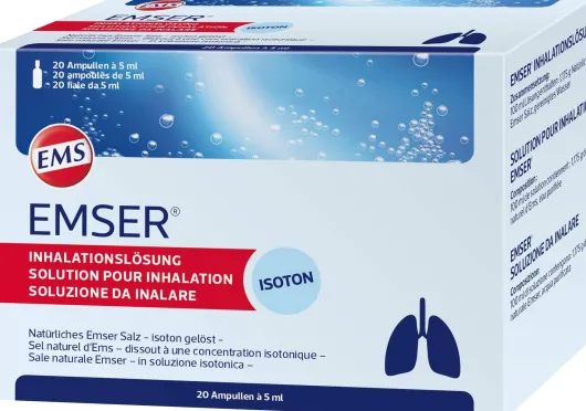 Emser Inhalationslösung 20 x 5 ml Ampullen
