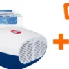 Emser Inhalator Pro Druckluftvernebler 1 Stück + gratis Inhalationslösung 20 x 5 ml 20 Ampullen