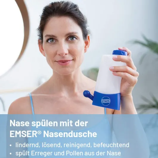 Emser Nasendusche mit 4 Beutel Nasenspülsalz