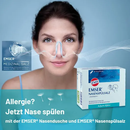 Emser Nasenspülsalz physiologisch 100 Beutel Pulver