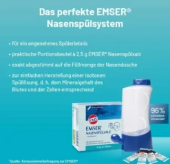 Emser Nasenspülsalz physiologisch 100 Beutel Pulver
