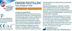 Emser Pastillen Salted Caramel 30 Stück