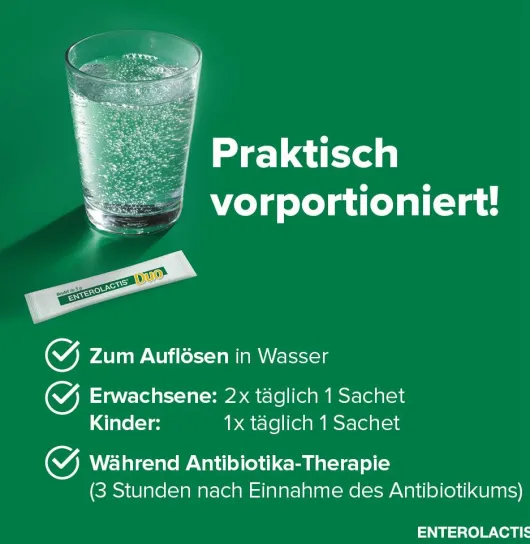 Enterolactis Duo Pulver Sachets 10 X 5 G