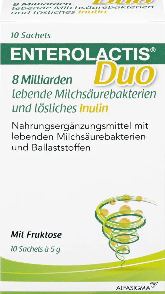 Enterolactis Duo Pulver Sachets 10 X 5 G