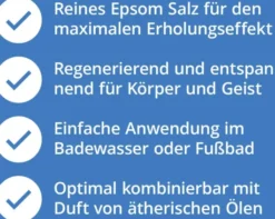 Epsom Salz Vitalbad 1000 G Salz
