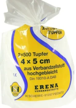 Erena Zellstofftupfer 4 X 5 2 X 500 Stück