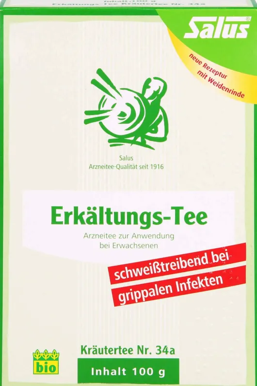 Erkältungs-Tee Kräutertee Nr.34a Salus 100 G