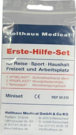 Erste Hilfe Miniset 1 Stück