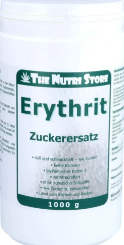 Erythrit Zuckerersatz Pulver 1000 G