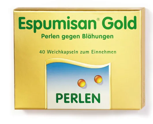 Espumisan Gold Perlen gegen Blähungen 40 Stück