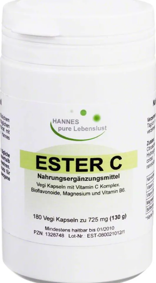 Ester C Vegi 180 Kapseln