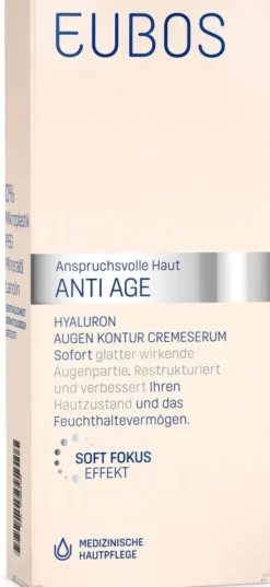 Eubos Anti Age Hyaluron Augen Kontur Cremeserum 15 ml