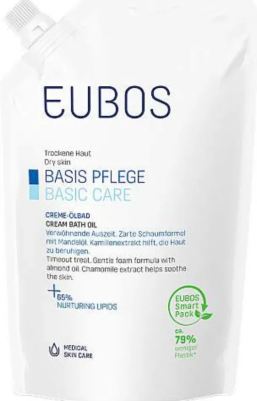 Eubos Creme Ölbad Nachfüllbeutel 400 ml Bad
