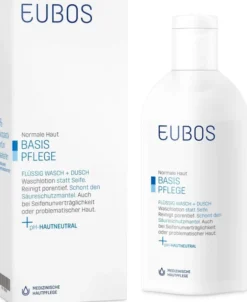 Eubos Flüssig Wasch Emulsion Unparfümiert 200 ml Flüssigkeit