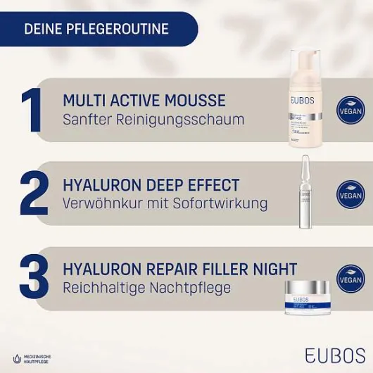 Eubos Hyaluron Deep Effect 7 X 2 ml Ampullen